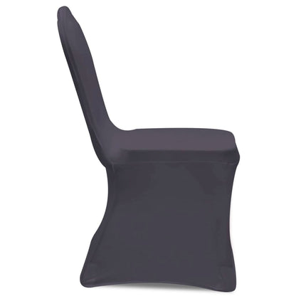 Stretch Chair Cover 4 pcs Anthracite