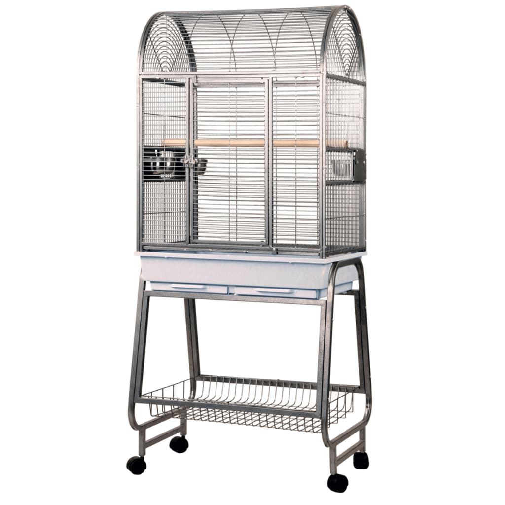 Strong Parrot Cage Villa Nora Grey 67.7x51.5x154 cm 93083