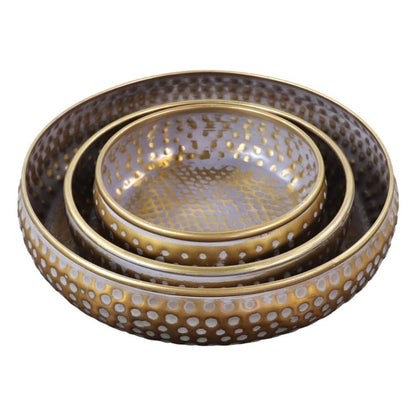 HSM Collection 3 Piece Decorative Bowl Set