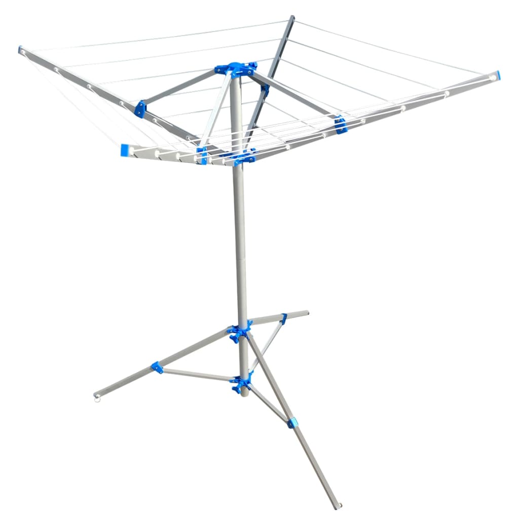 ProPlus Rotary Airer with Foot Grey Metal