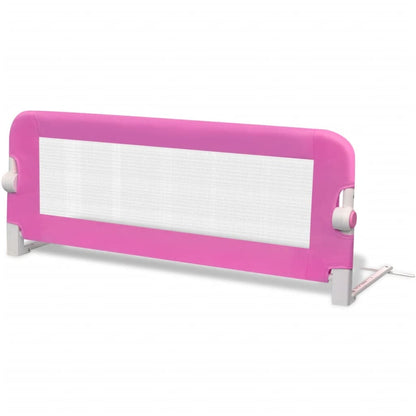 Toddler Safety Bed Rail 2 pcs Pink 102x42 cm