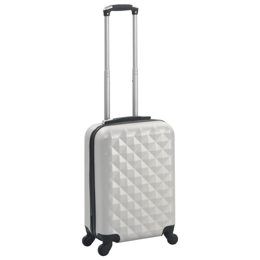 Hardcase Trolley Bright Silver ABS