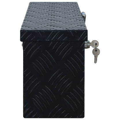 Aluminium Box 485x140x200 mm Black