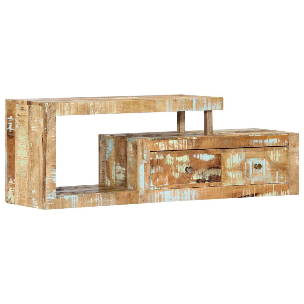 TV Cabinet 120x30x40 cm Solid Reclaimed Wood