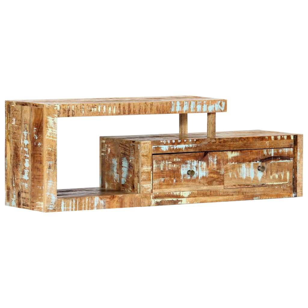 TV Cabinet 120x30x40 cm Solid Reclaimed Wood