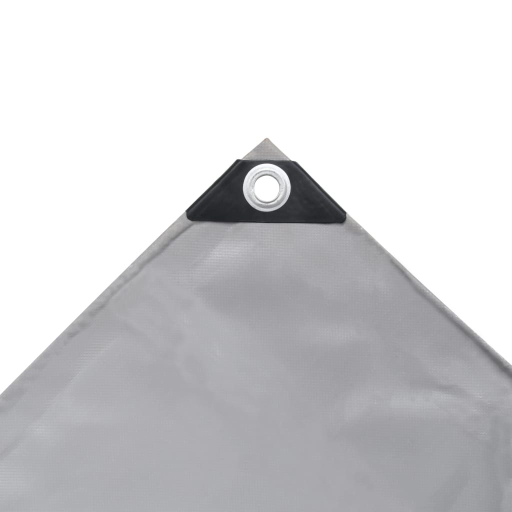 Tarpaulin 650 g/m² 1.5x10 m Grey