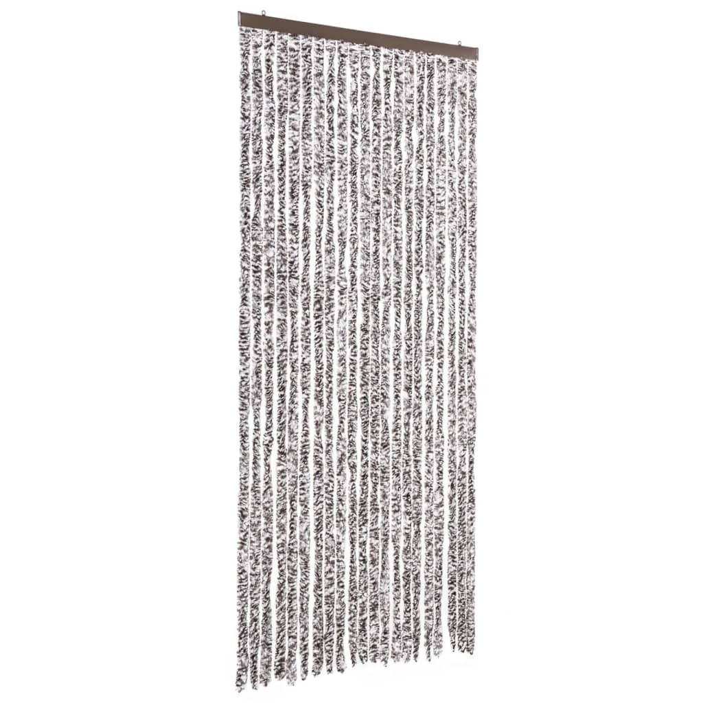 Insect Curtain Brown and Beige 90x220 cm Chenille