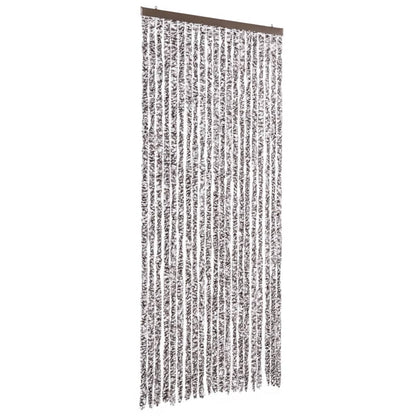 Insect Curtain Brown and Beige 90x220 cm Chenille