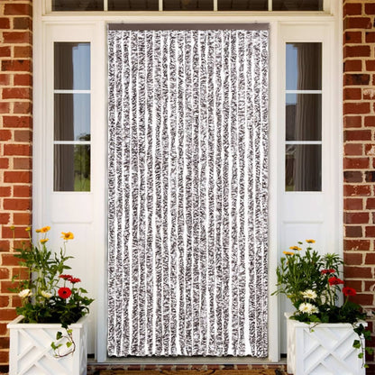 Insect Curtain Brown and Beige 90x220 cm Chenille