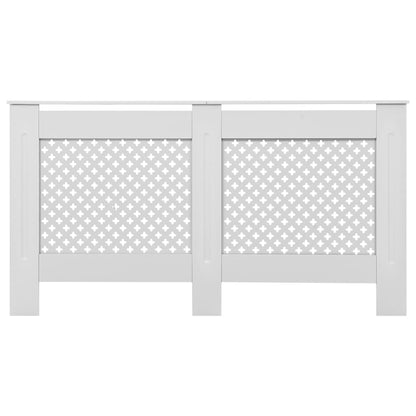 Radiator Cover White 152x19x81.5 cm MDF