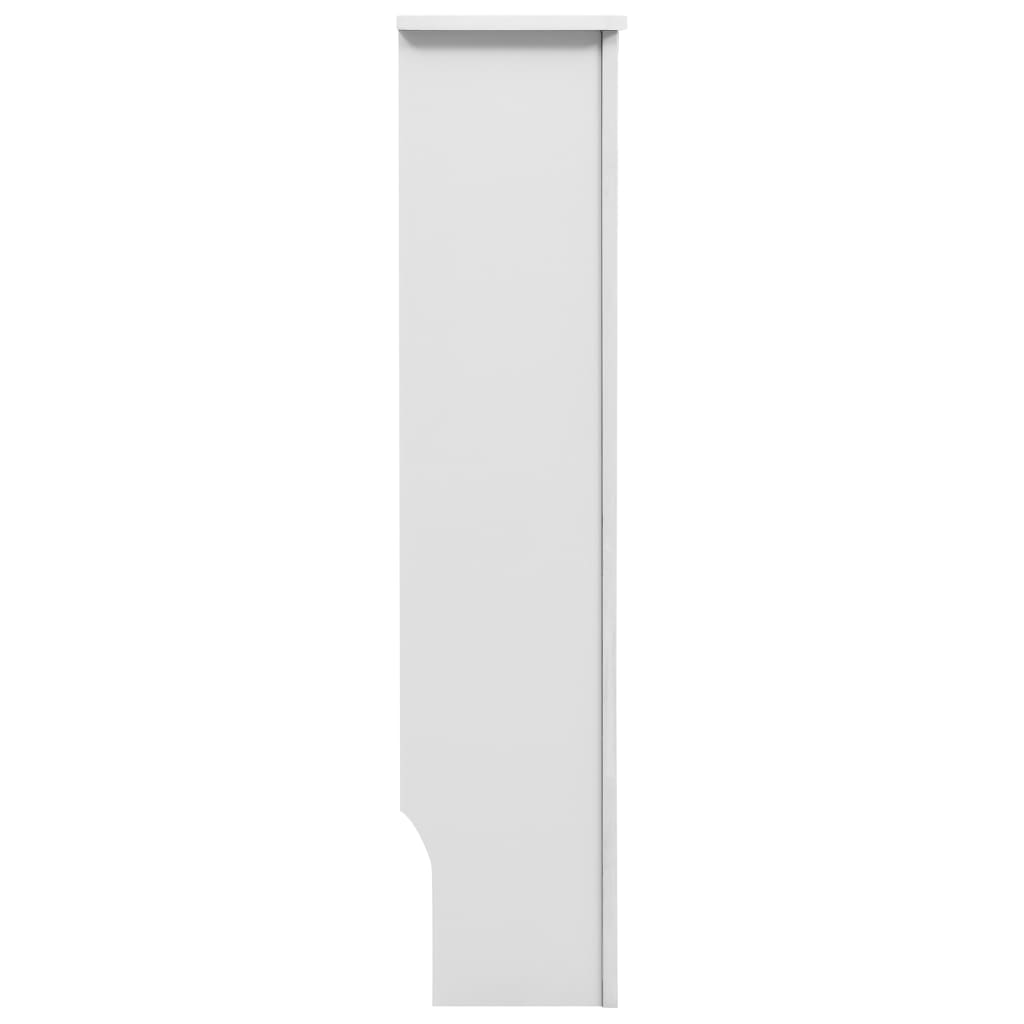 Radiator Cover White 152x19x81.5 cm MDF