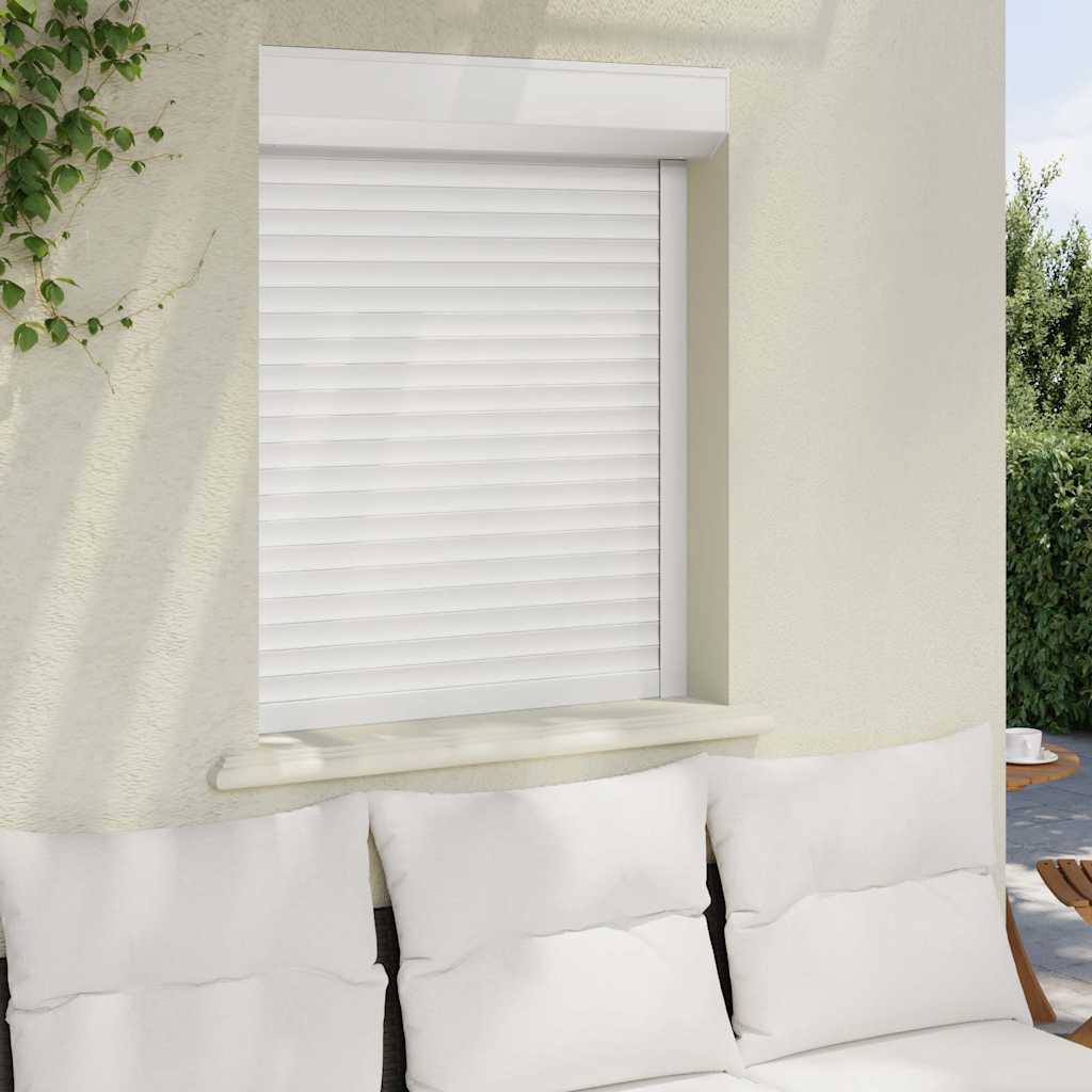 Roller Shutter Aluminium 80x100 cm White