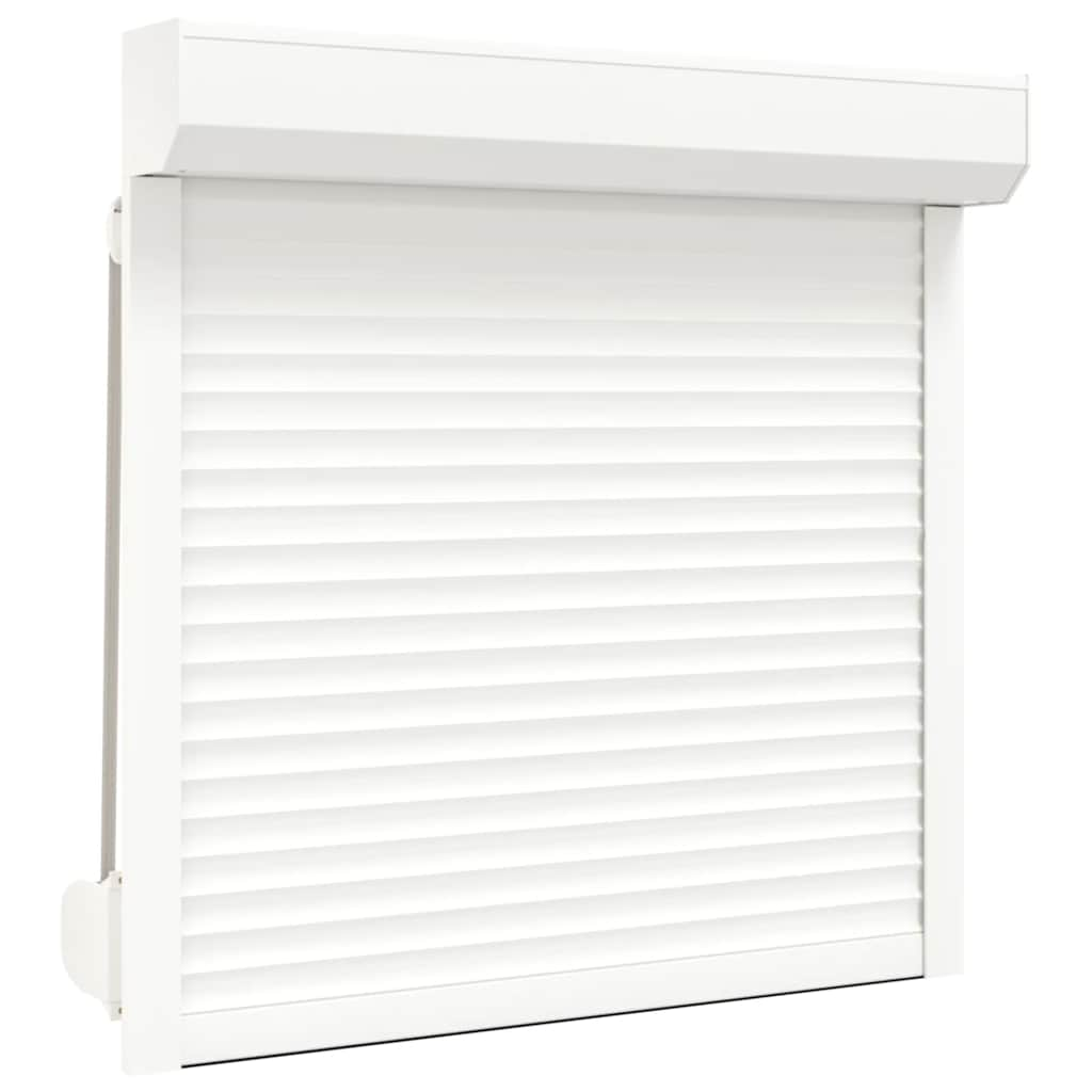 Roller Shutter Aluminium 100x100 cm White