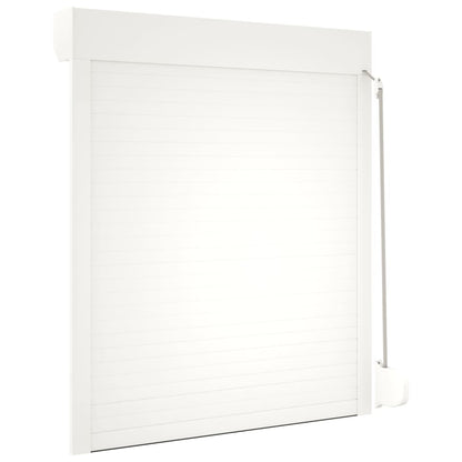 Roller Shutter Aluminium 100x120 cm White