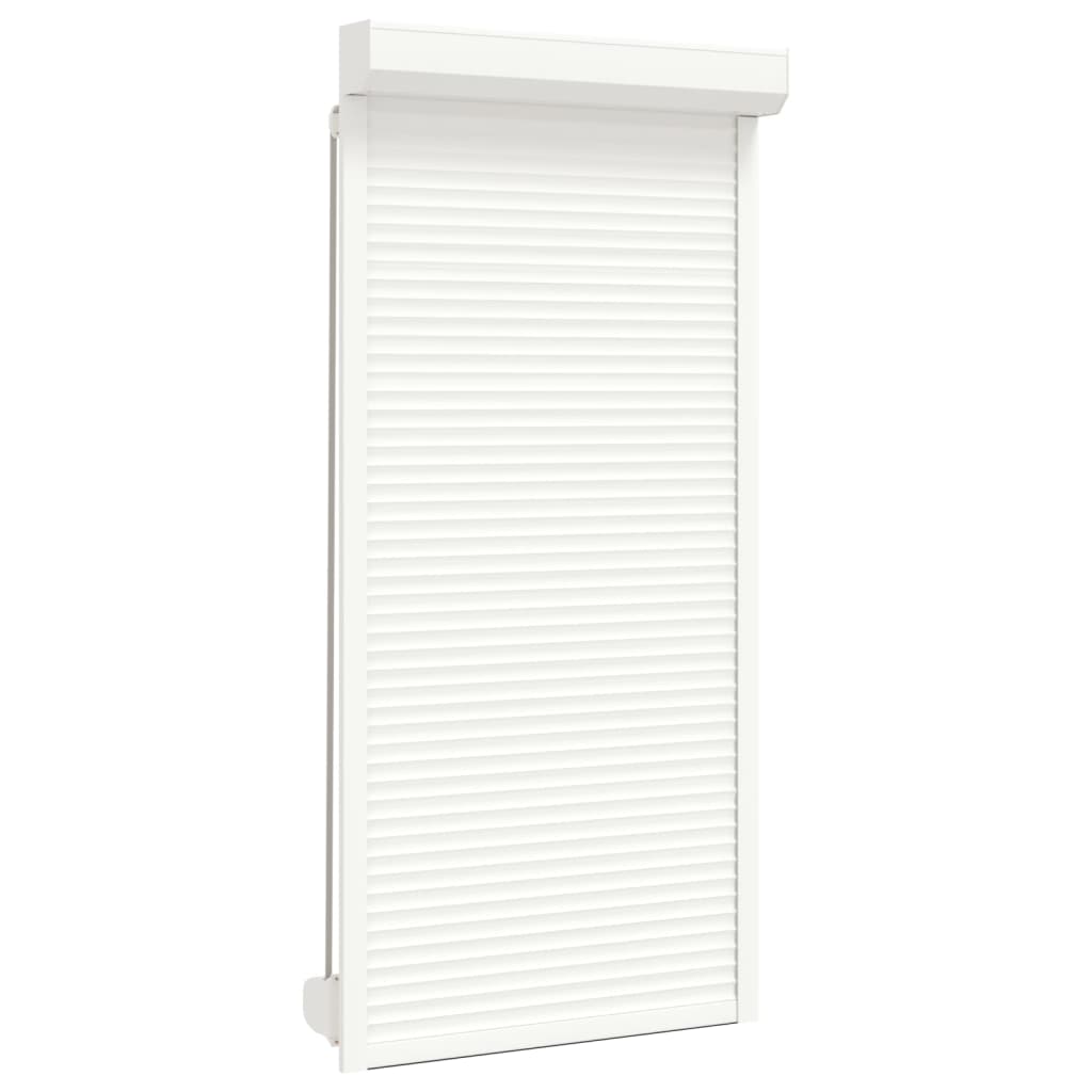 Roller Shutter Aluminium 100x210 cm White