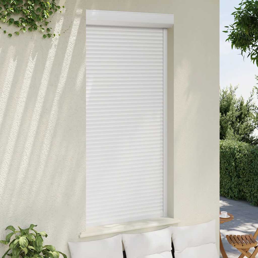 Roller Shutter Aluminium 100x210 cm White