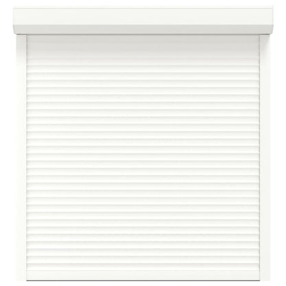 Roller Shutter Aluminium 130x140 cm White