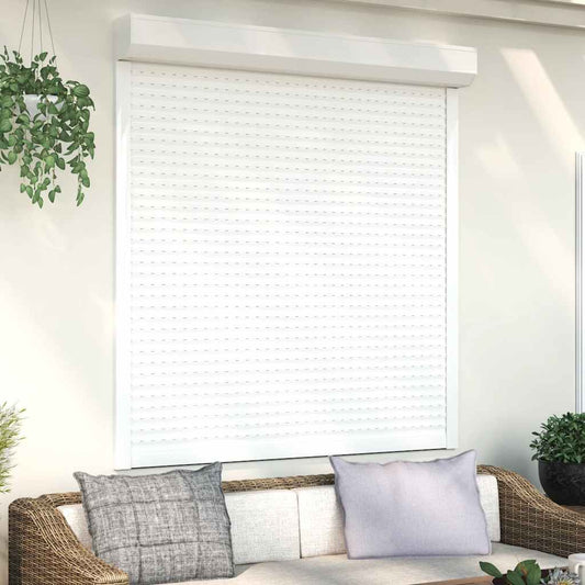 Roller Shutter Aluminium 140x150 cm White