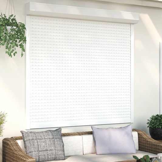 Roller Shutter Aluminium 160x150 cm White