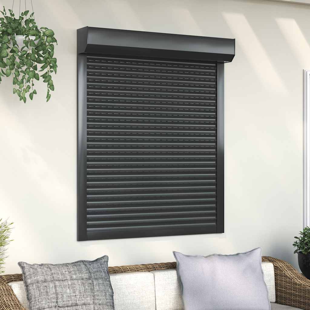 Roller Shutter Aluminium 100x120 cm Anthracite