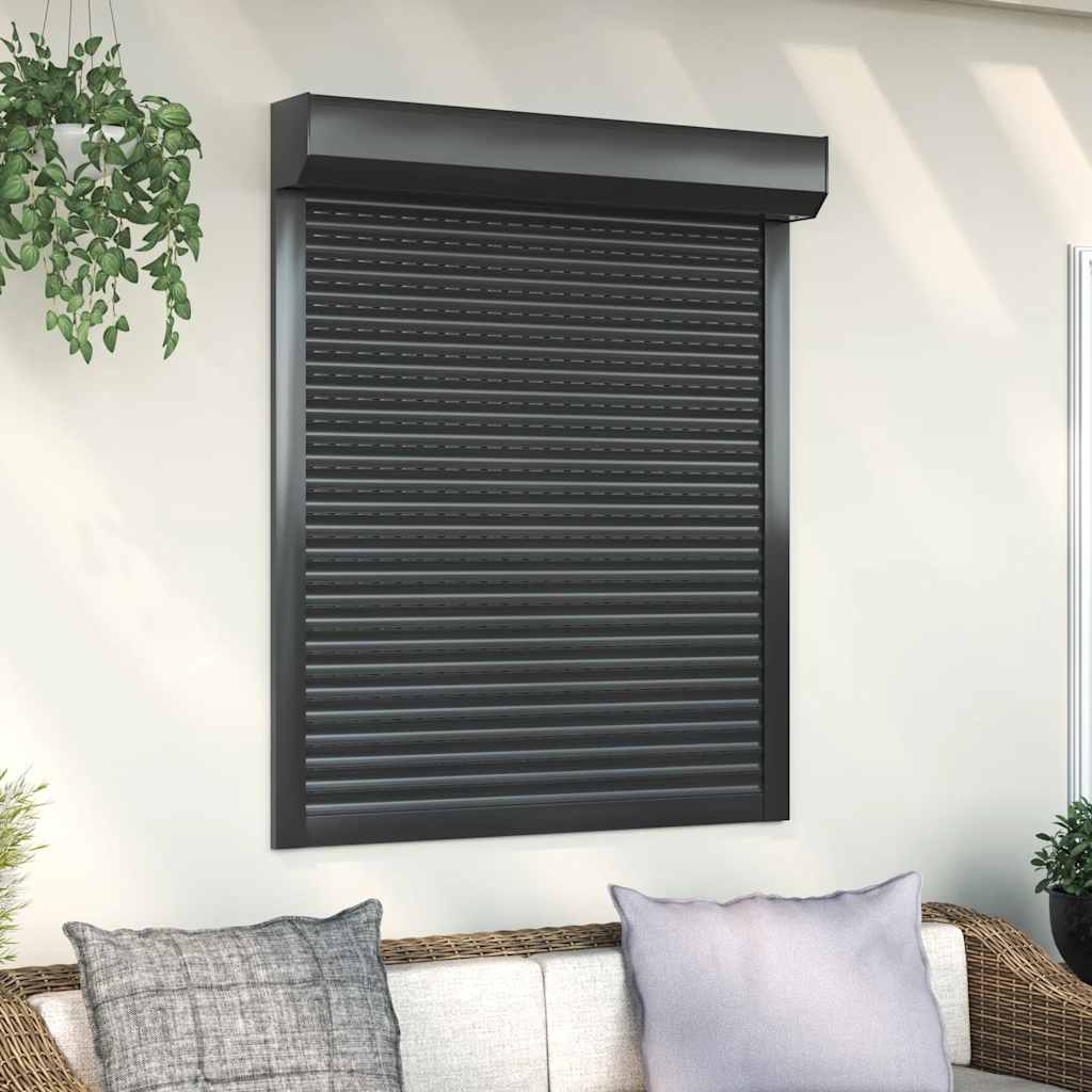 Roller Shutter Aluminium 100x130 cm Anthracite