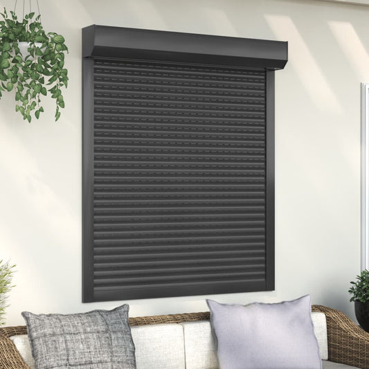 Roller Shutter Aluminium 110x130 cm Anthracite