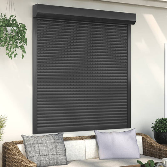 Roller Shutter Aluminium 140x150 cm Anthracite