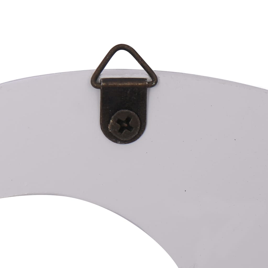 Wall Mounted Coat Rack WELCOME White 74x29.5 cm