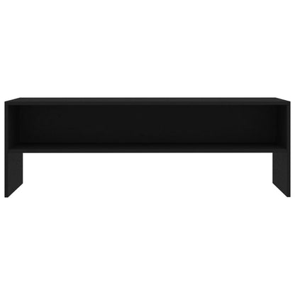 TV Cabinet Black 120x40x40 cm Engineered Wood