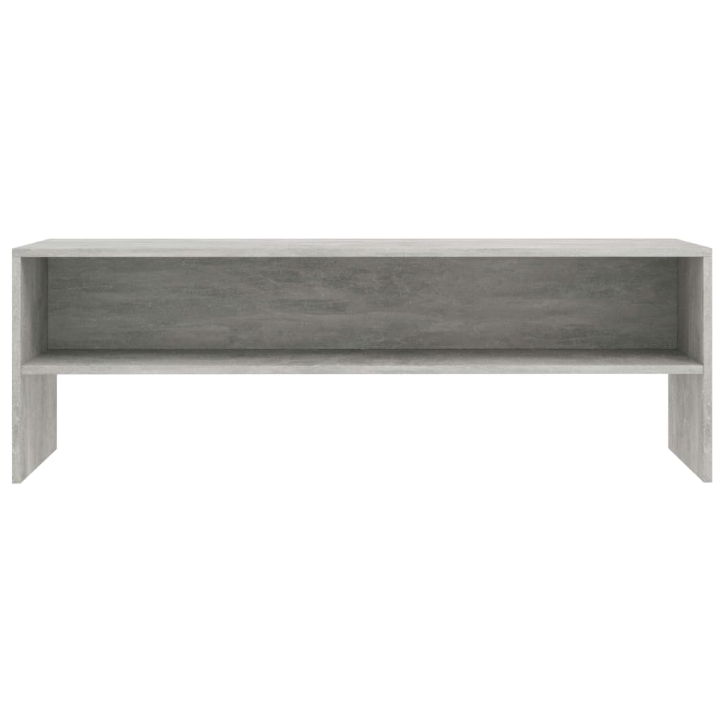 TV Cabinet Concrete Grey 120x40x40 cm Engineered Wood