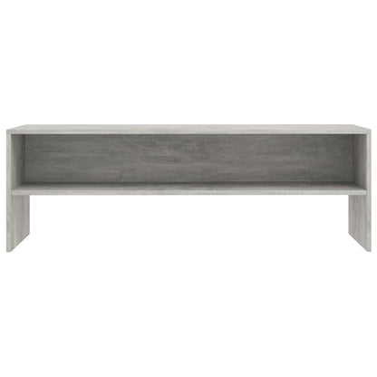 TV Cabinet Concrete Grey 120x40x40 cm Engineered Wood