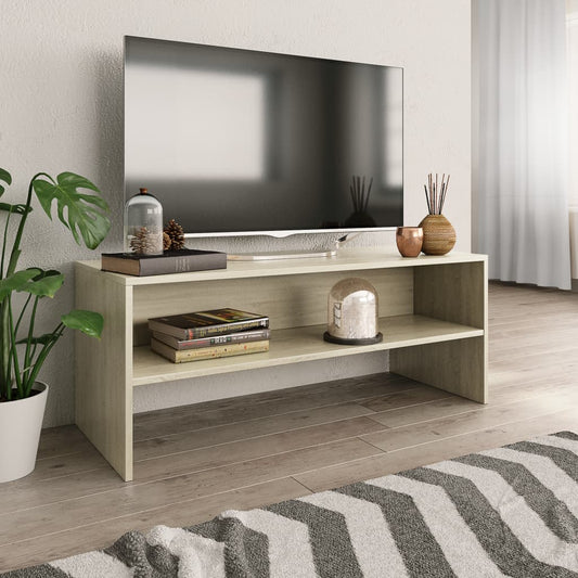 TV Cabinet Sonoma Oak 100x40x40 cm Engineered Wood