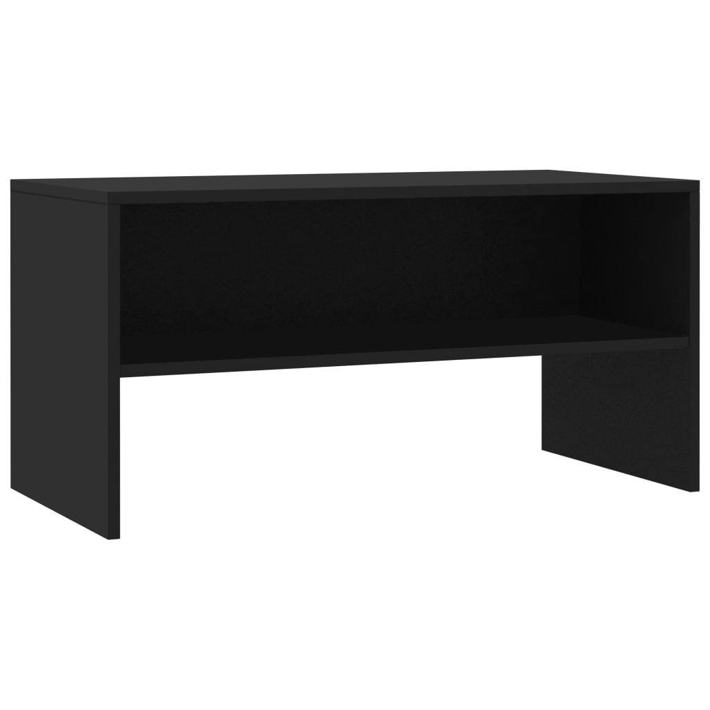 TV Cabinet Black 80x40x40 cm Engineered Wood