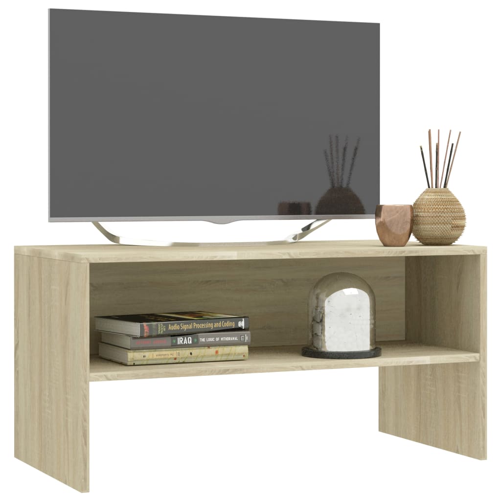 TV Cabinet Sonoma Oak 80x40x40 cm Engineered Wood