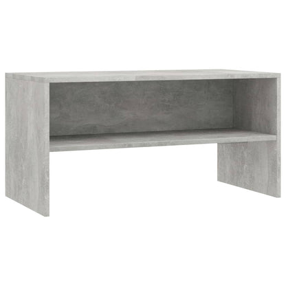 TV Cabinet Concrete Grey 80x40x40 cm Engineered Wood