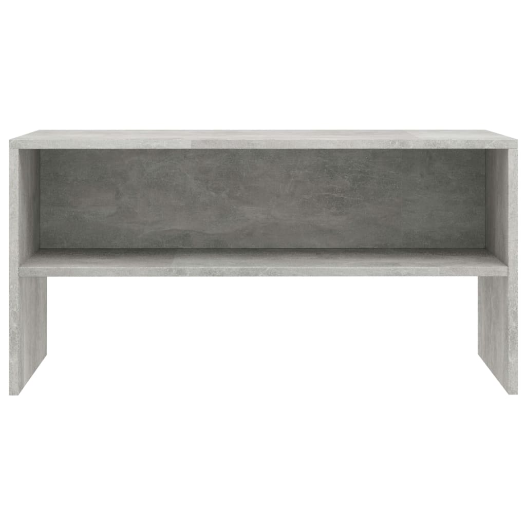 TV Cabinet Concrete Grey 80x40x40 cm Engineered Wood