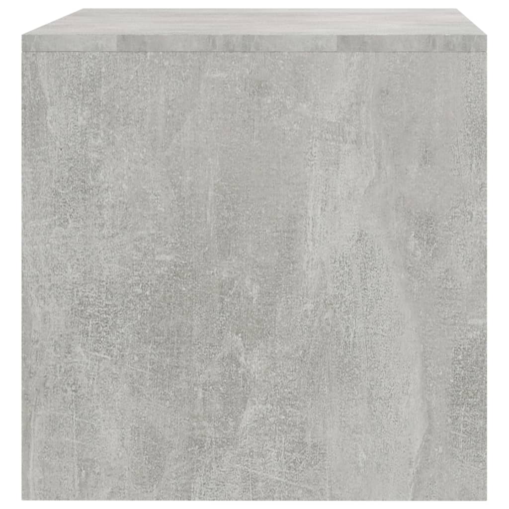 TV Cabinet Concrete Grey 80x40x40 cm Engineered Wood