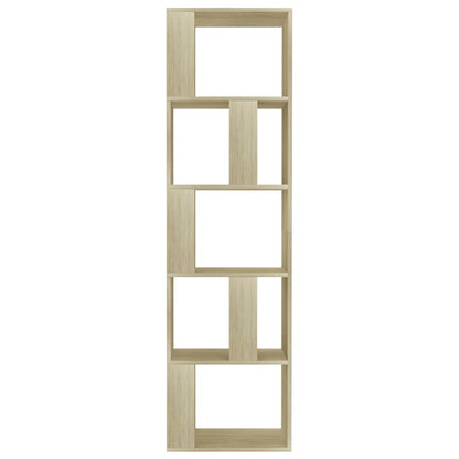 Book Cabinet/Room Divider Sonoma Oak 45x24x159 cm Engineered Wood