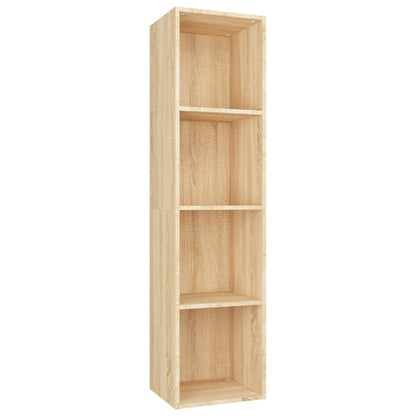 Book Cabinet/TV Cabinet Sonoma Oak 36x30x143 cm Engineered Wood