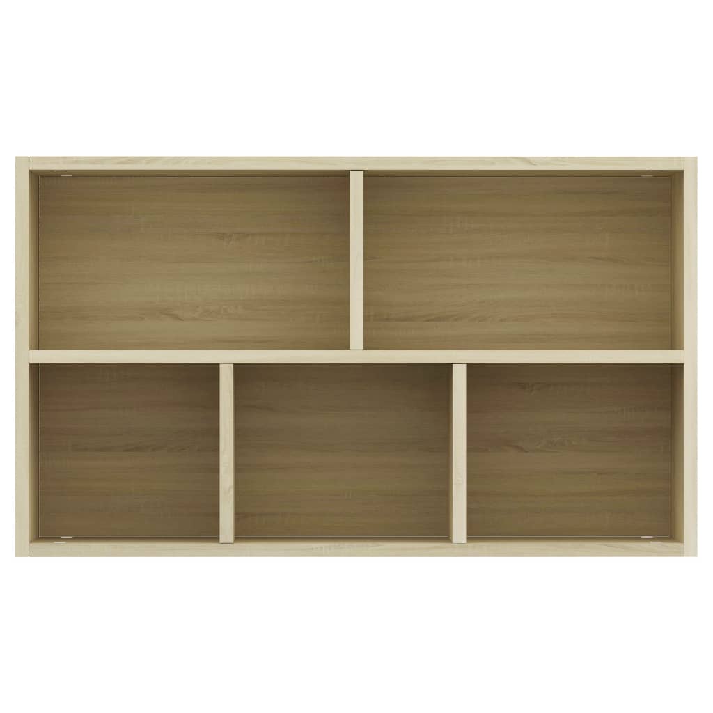 Book Cabinet/Sideboard Sonoma Oak 50x25x80 cm Engineered Wood