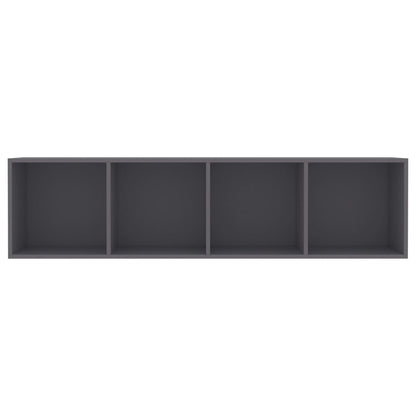 Book Cabinet/TV Cabinet Grey 143x30x36 cm