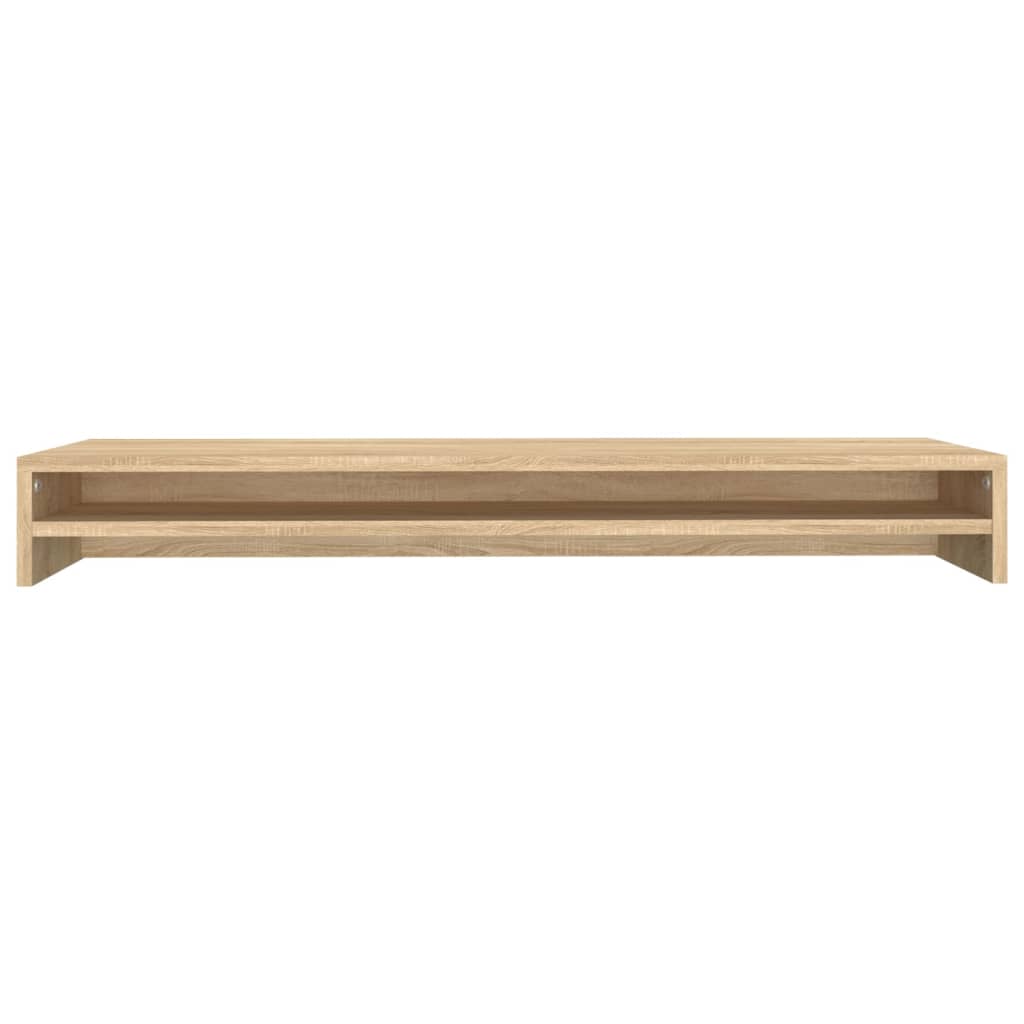 Monitor Stand Sonoma Oak 100x24x13 cm Engineered Wood