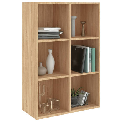 Book Cabinet/Sideboard Sonoma Oak 66x30x98 cm Engineered Wood