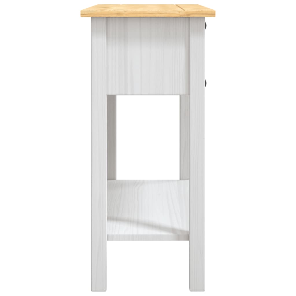 Console Table Mexican Pine Corona Range White 90x34.5x73 cm