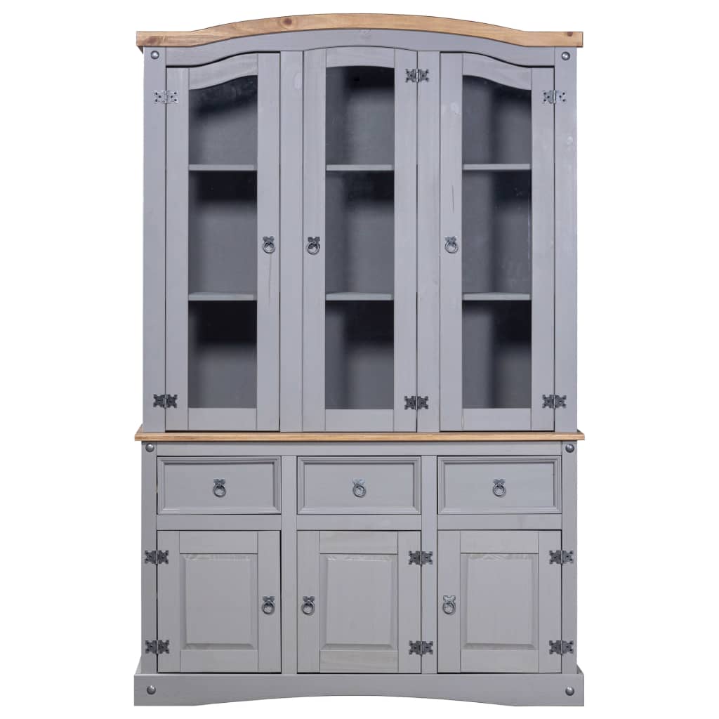 Buffet & Hutch Mexican Pine Corona Range Grey