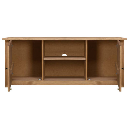 TV Cabinet 120x40x50 cm Solid Pine Wood Panama Range