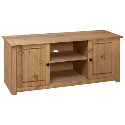 TV Cabinet 120x40x50 cm Solid Pine Wood Panama Range