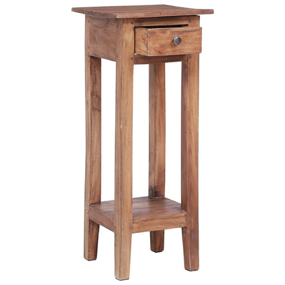 Plant Stand 30x30x75 cm Solid Reclaimed Wood