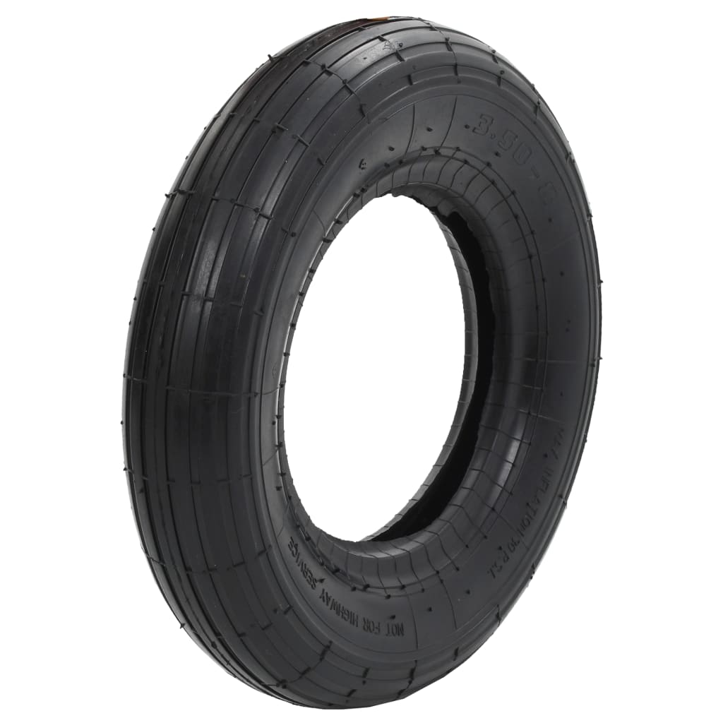 Wheelbarrow Tyre 3.50-8 4PR Rubber