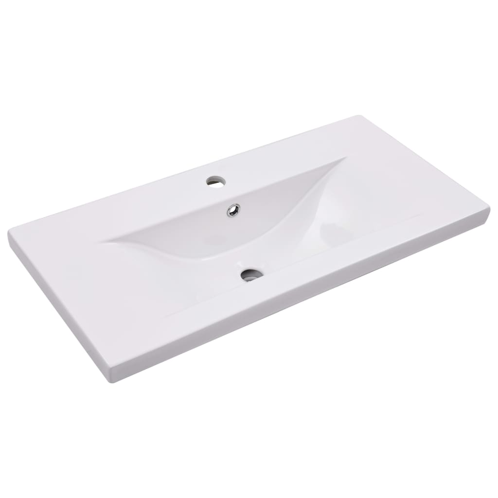 Built-in Basin 81x39.5x18.5 cm Ceramic White